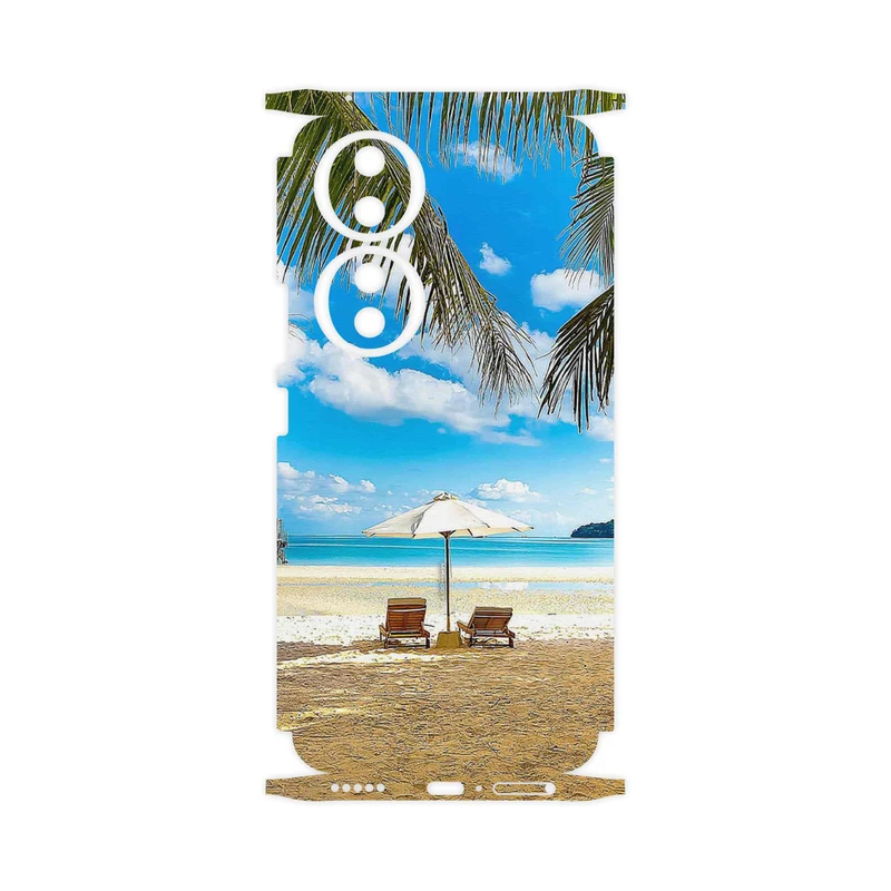 برچسب پوششی ماهوت مدل Beach-FullSkin مناسب برای گوشی موبایل آنر 90
