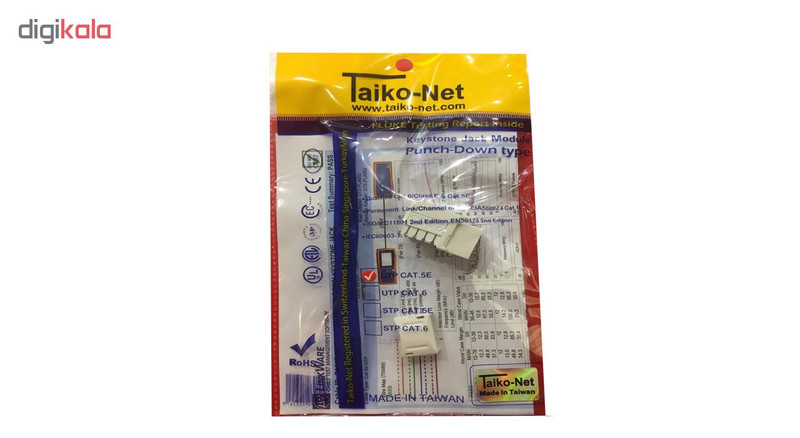 کیستون Cat5E تایکونت مدل T568B