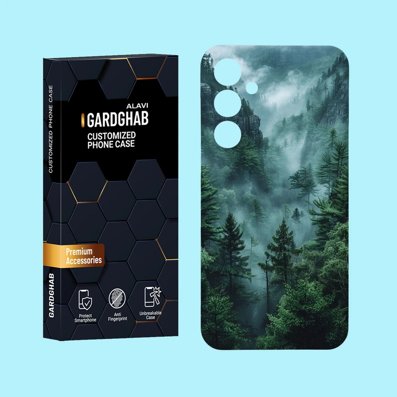 کاور گارد قاب علوی مدل منظره و طبیعت مناسب برای گوشی موبایل سامسونگ Galaxy A55