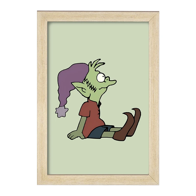 تابلو خندالو مدل الفوی انیمه طلسم شدگان کد F4026