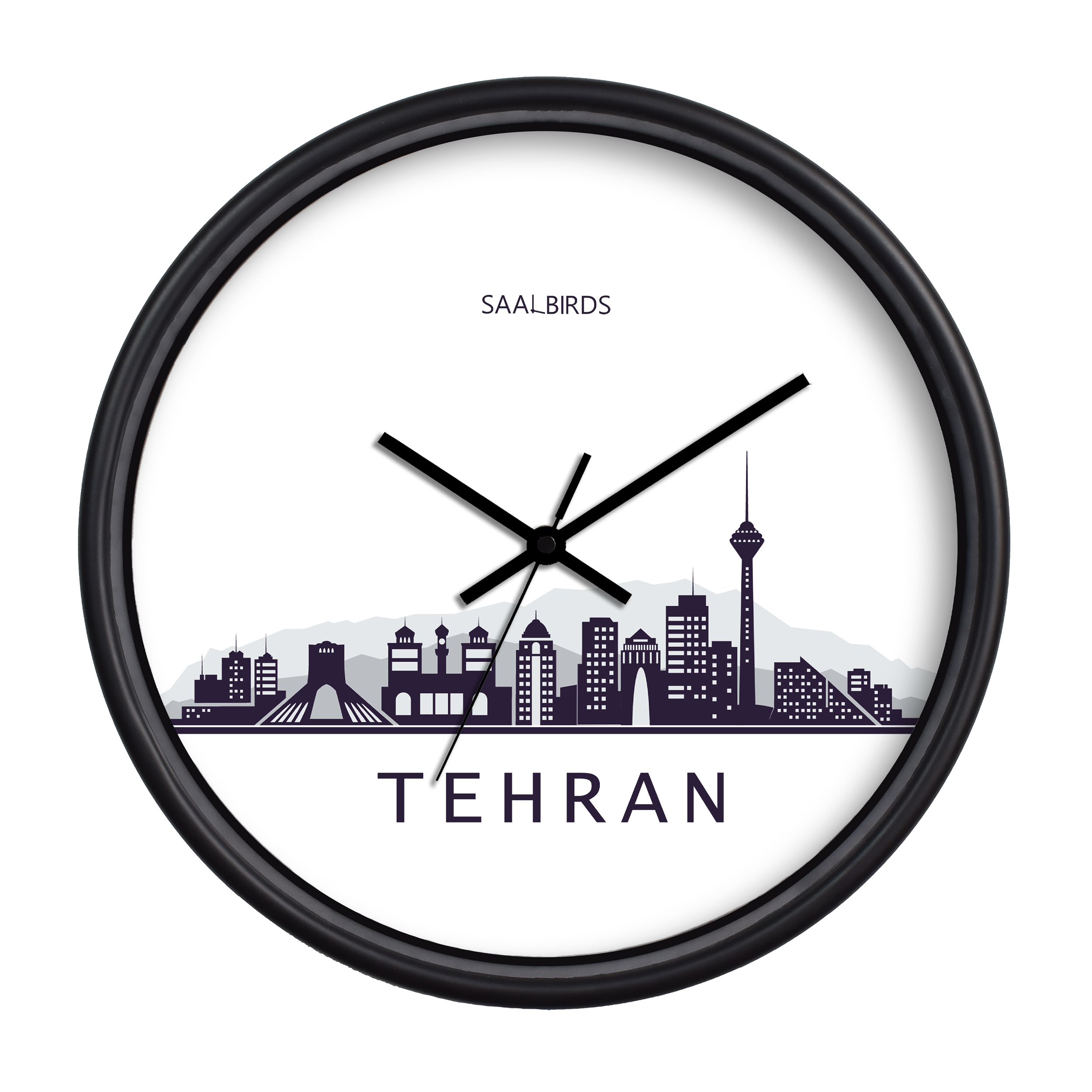 ساعت دیواری سال بردز مدل CW-TEHRAN