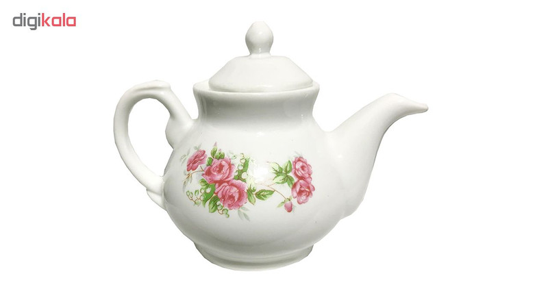 قوری زعفران مدل Flower-1 کد irsa-315