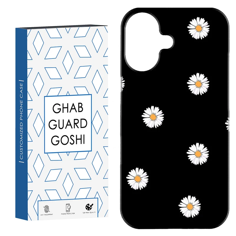 کاور قاب گارد گوشی طرح گل کد Dimo-581 مناسب برای گوشی اپل Iphone 16     