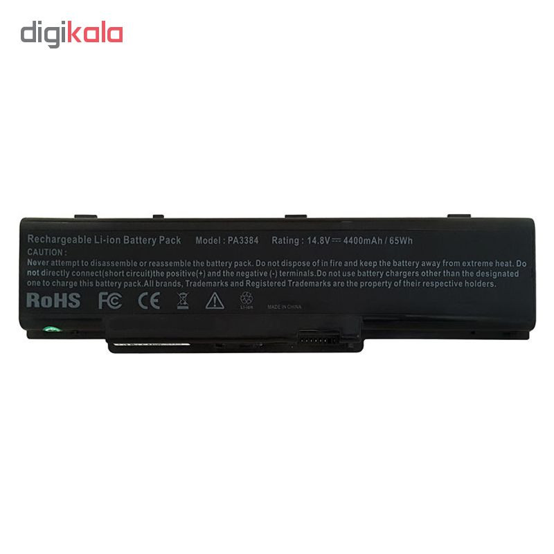 باتری لپ تاپ 6 سلولی مدل PA338 برای لپ تاپ Toshiba PA3382U