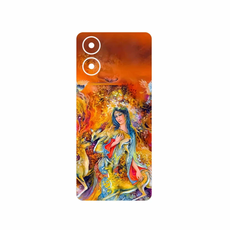 برچسب پوششی ماهوت مدل Persian miniature 2 مناسب برای گوشی موبایل موتورولا Moto G04s