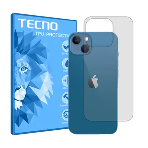 Tecno HyGEL model transparent phone back protector suitable for Apple iPhone 13 mobile phone