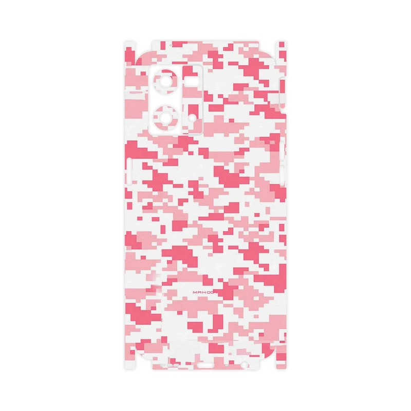 برچسب پوششی ماهوت مدل Army_Pink_Pixel-FullSkin مناسب برای گوشی موبایل اپو Reno 8 4G
