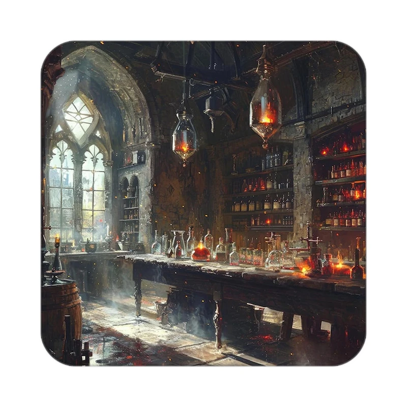 زیر لیوانی کاکتی طرح هری پاتر Harry Potter مدل mp41360