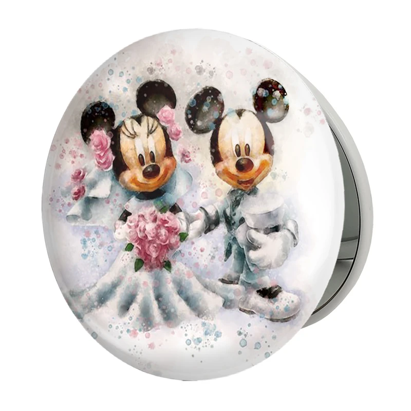 آینه جیبی خندالو طرح میکی موس Mickey Mouse مدل تاشو کد 2422 