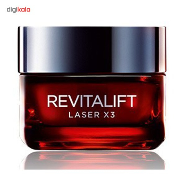کرم ضد چروک روز لورآل مدل Revitalift Laser X3 حجم 50 میلی لیتر