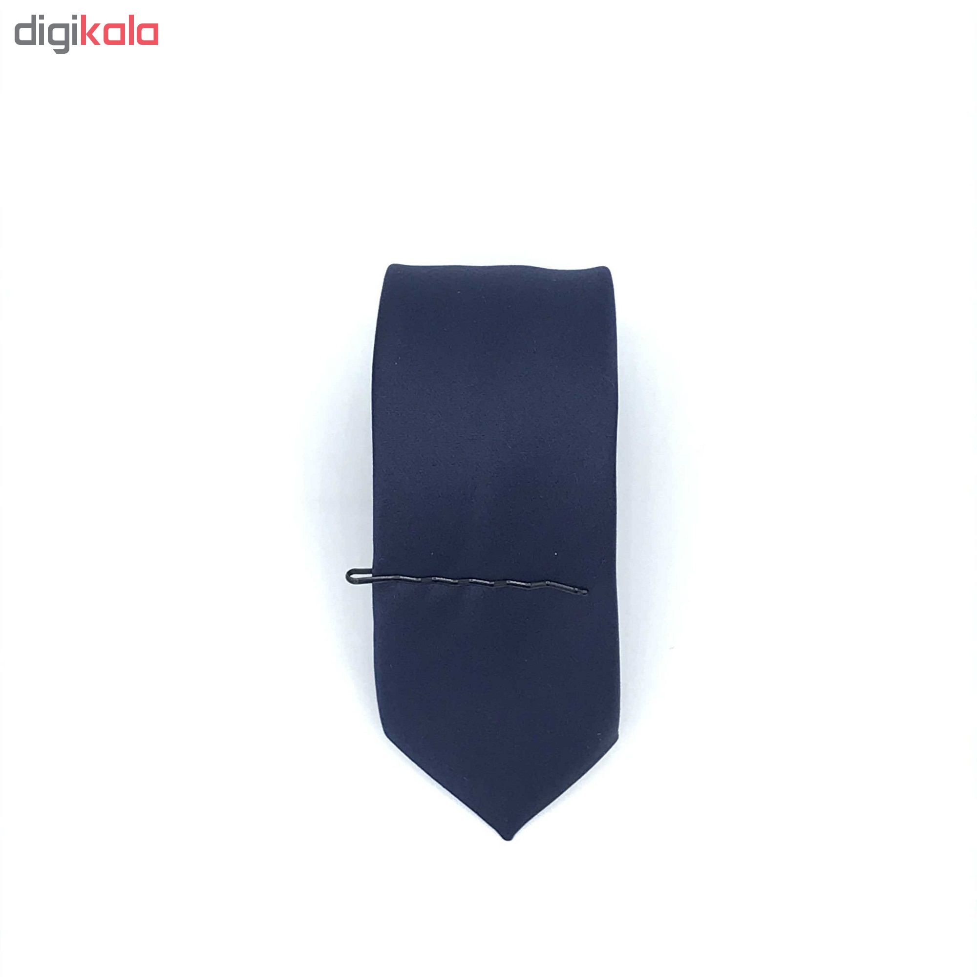 ست کراوات پاپیون دستمال جیب و گل کت مدل KPDG-1002