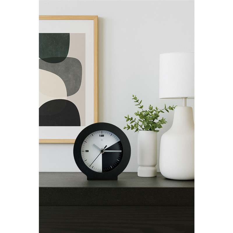 ساعت رومیزی عقربه‌ای مدل Eclipse کد B151001