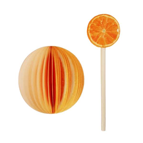 خودکار مدل پرتقال به همراه دفترچه