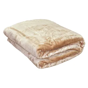 پتوی دو نفره درمینا سری آکرلیک کد 538 سایز 220x240 سانتیمتر 