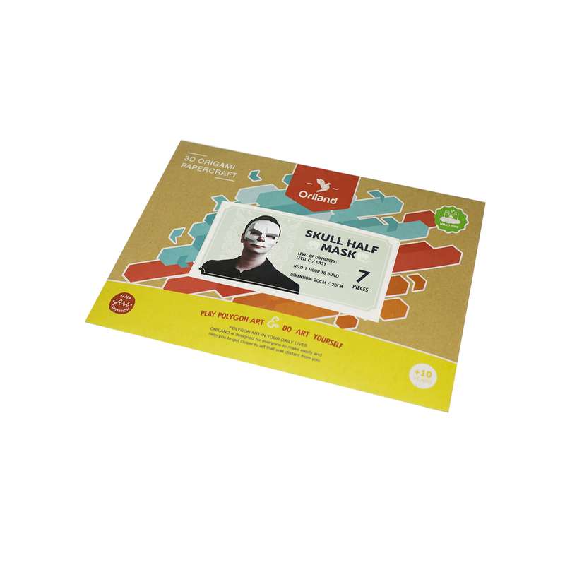 بسته اوریگامی اوریلند مدل SKULL MASK