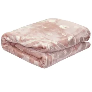 پتوی دو نفره درمینا سری آکرلیک کد 187 سایز 220x240 سانتیمتر