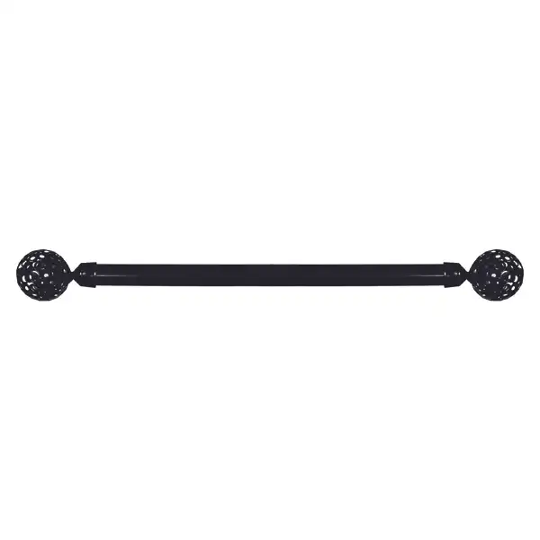 چوب پرده مدل قپه گرد طول 100 سانتیمتر