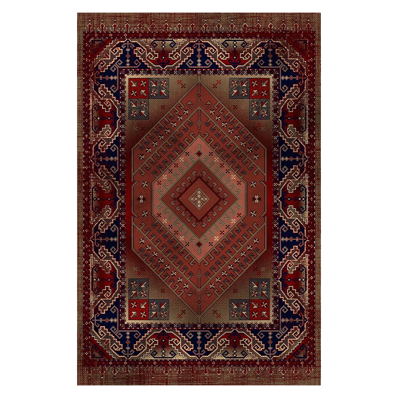 روفرشی مدل مخمل کد r0130  زمینه چند رنگ