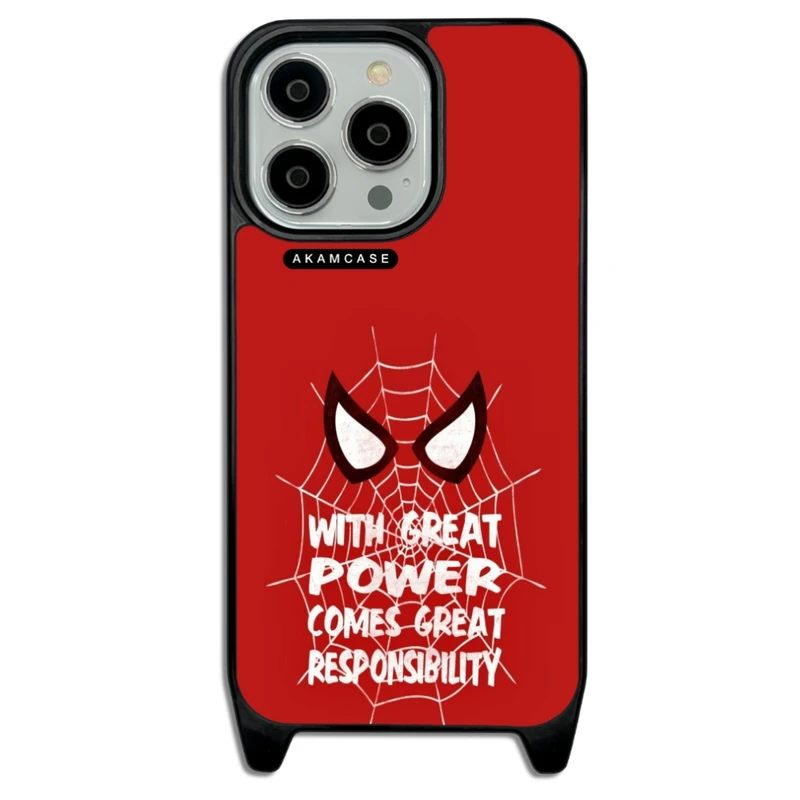 کاور آکام مدل AMCWLA13PRO-SPIDERMAN18 مناسب برای گوشی موبایل اپل iPhone 13 Pro
