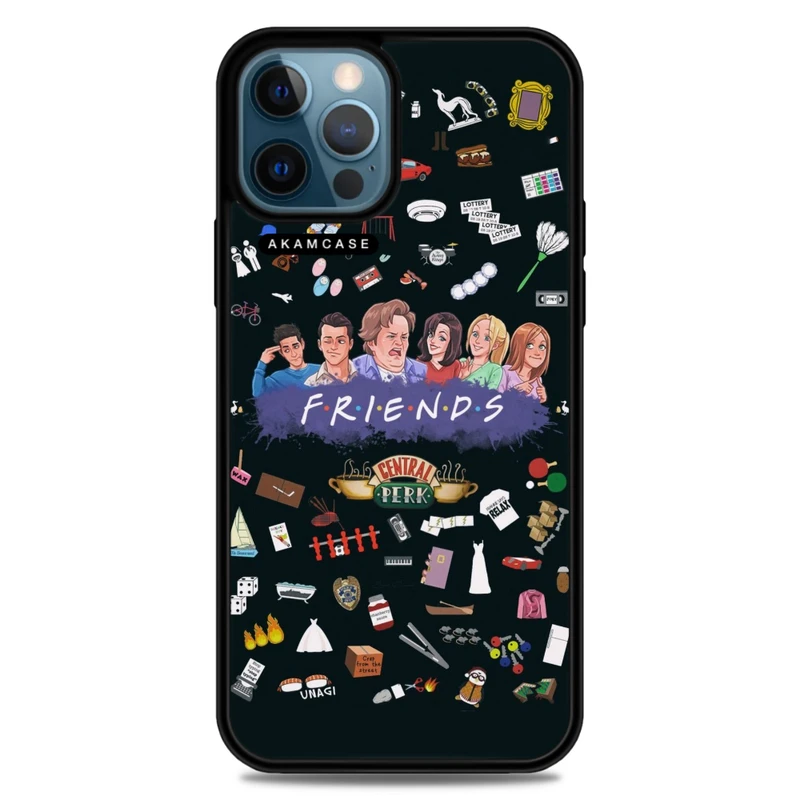 کاور آکام مدل AMCWA12PROMAX-FRIENDS9 مناسب برای گوشی موبایل اپل iPhone 12 Pro Max