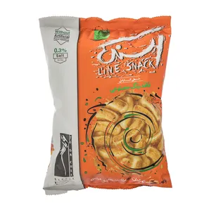 اسنک خطی کارامل توباچی وزن 60 گرم