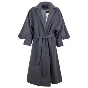 پالتو زنانه عصر جدید مدل 3011-1 رنگ آبی