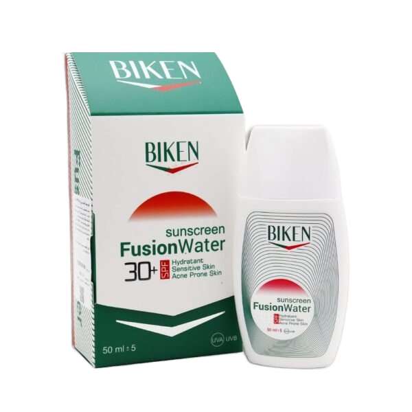 کرم ضد آفتاب بدون رنگ بیکن SPF30 مدل فیوژن واتر مناسب انواع پوست حجم 50 میلیلیتر کرم ضد آفتاب بدون رنگ بیکن SPF30 مدل فیوژن واتر مناسب انواع پوست حجم 50 میلیلیتر