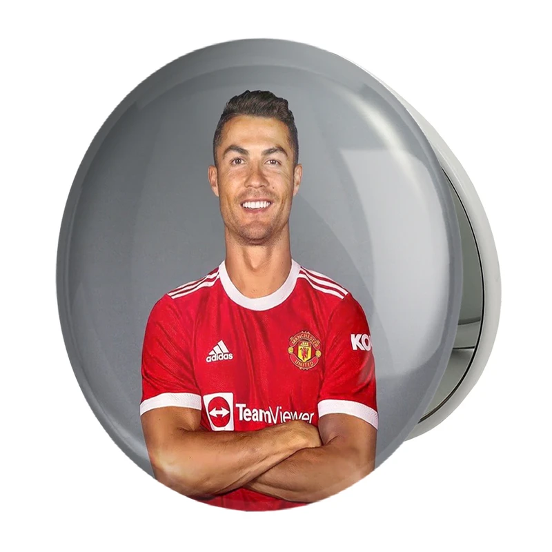 آینه جیبی خندالو طرح کریستیانو رونالدو مدل تاشو کد 13891 