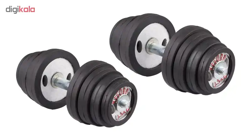 دمبل 10 کیلوگرمی رکورد مدل N1 بسته 2 عددی