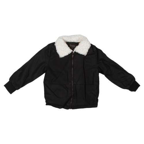 کاپشن دخترانه مدل چرم