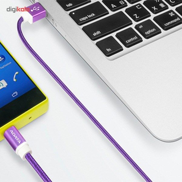 کابل تبدیل USB به microUSB ای دیتا مدل Reversible Aluminum به طول 1 متر main 1 30