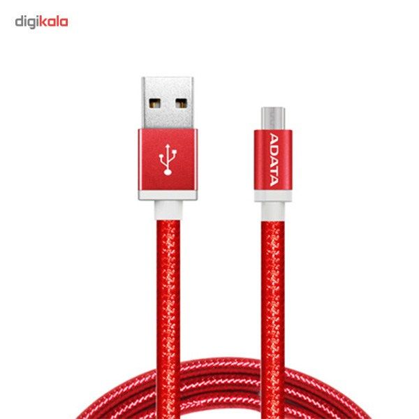 کابل تبدیل USB به microUSB ای دیتا مدل Reversible Aluminum به طول 1 متر main 1 31
