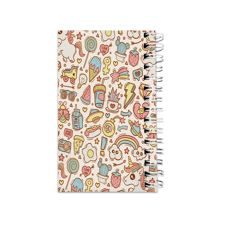 دفترچه یادداشت مدل to do list طرح فانتزی unicorn کد 73532