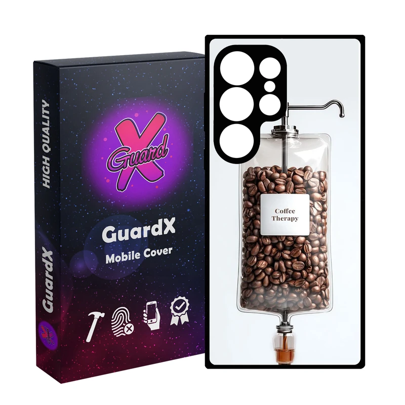 کاور گارد ایکس طرح Coffee مدل 10921 مناسب برای گوشی موبایل سامسونگ Galaxy S25 Ultra