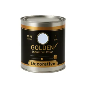 رنگ آبی روشن نیمه براق روغنی تات کد 0520-r70b حجم 1 لیتر