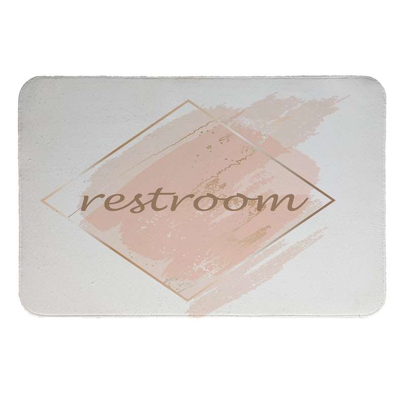   پادری  طرح Restroom کد 8701 سایز 50 × 70 سانتی متر