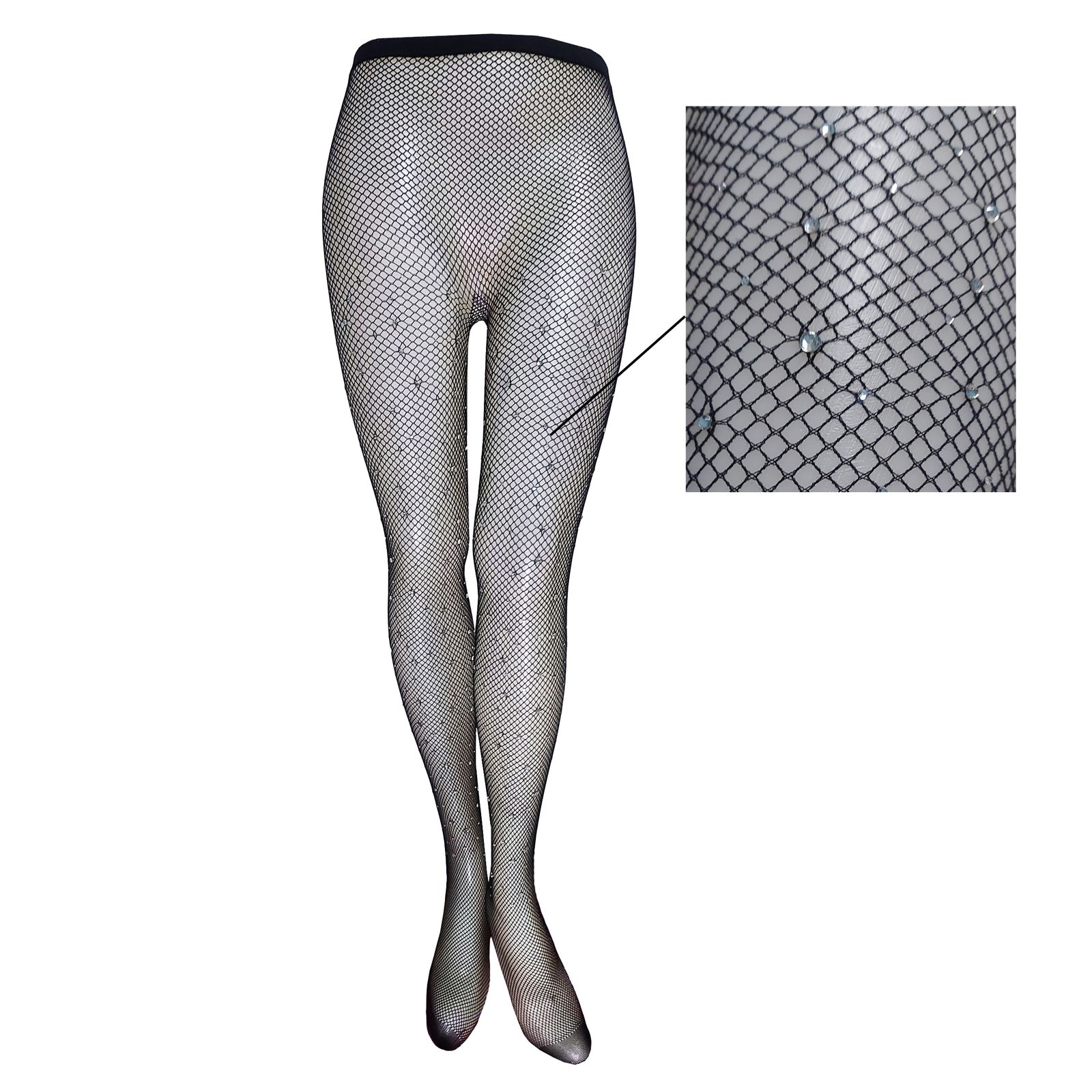 جوراب شلواری زنانه اس.کا.ال.وی مدل fishnet  -  - 2