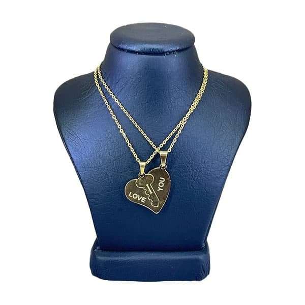 گردنبند طرح قلب و کلید کد 00993 مجموعه 2 عددی گردنبند طرح قلب و کلید کد 00993 مجموعه 2 عددی