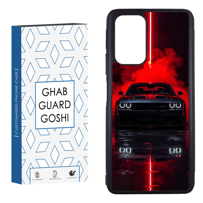 کاور قاب گارد گوشی طرح دوج چلنجر کد FB-1071 مناسب برای گوشی موبایل شیائومی redmi note 10 pro / note 10 pro max 
