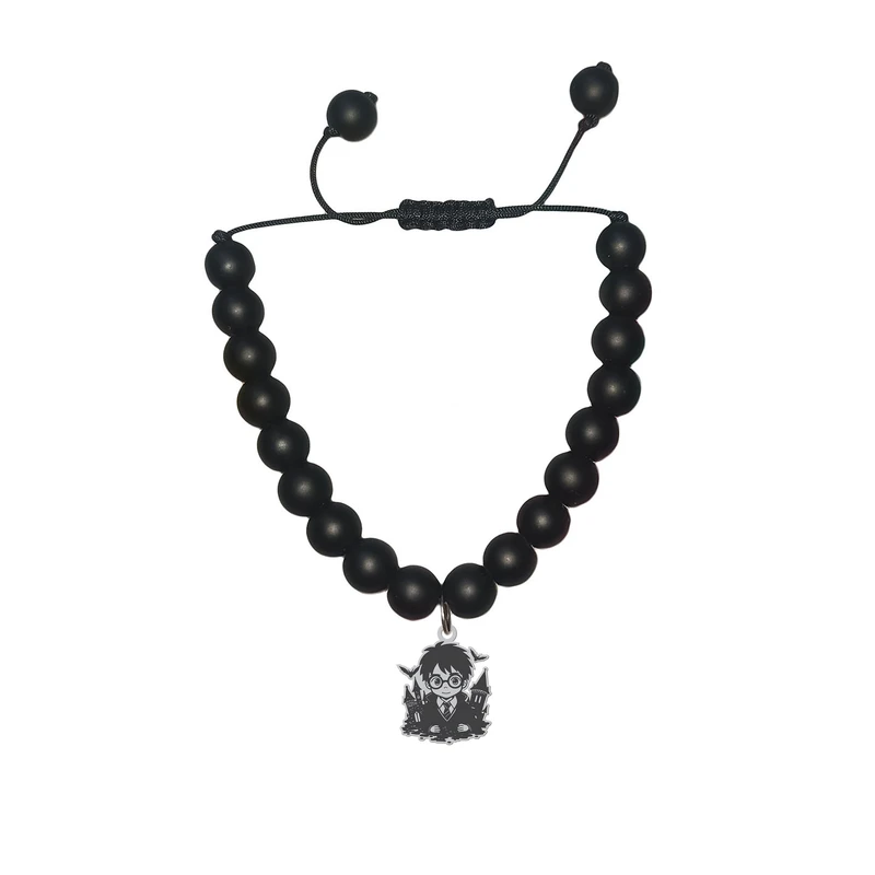 دستبند مهره‌ای هایکا مدل هری پاتر کد bg.h 103