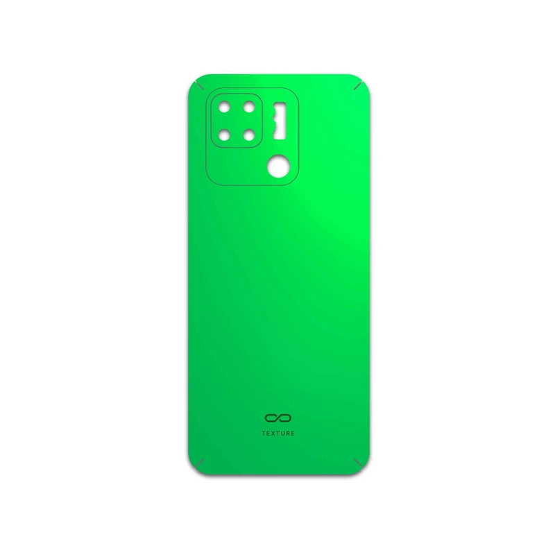 برچسب پوششی ماهوت مدل Matte-Green مناسب برای گوشی موبایل شیائومی Redmi 10C