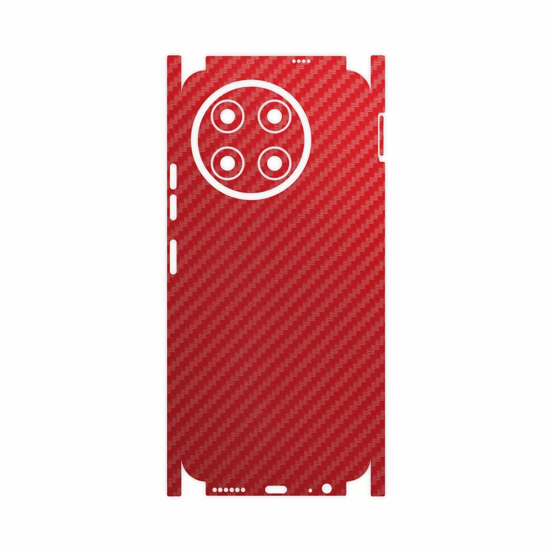 برچسب پوششی ماهوت مدل Red-Fiber-FullSkin مناسب برای گوشی موبایل تکنو Spark 30 Pro