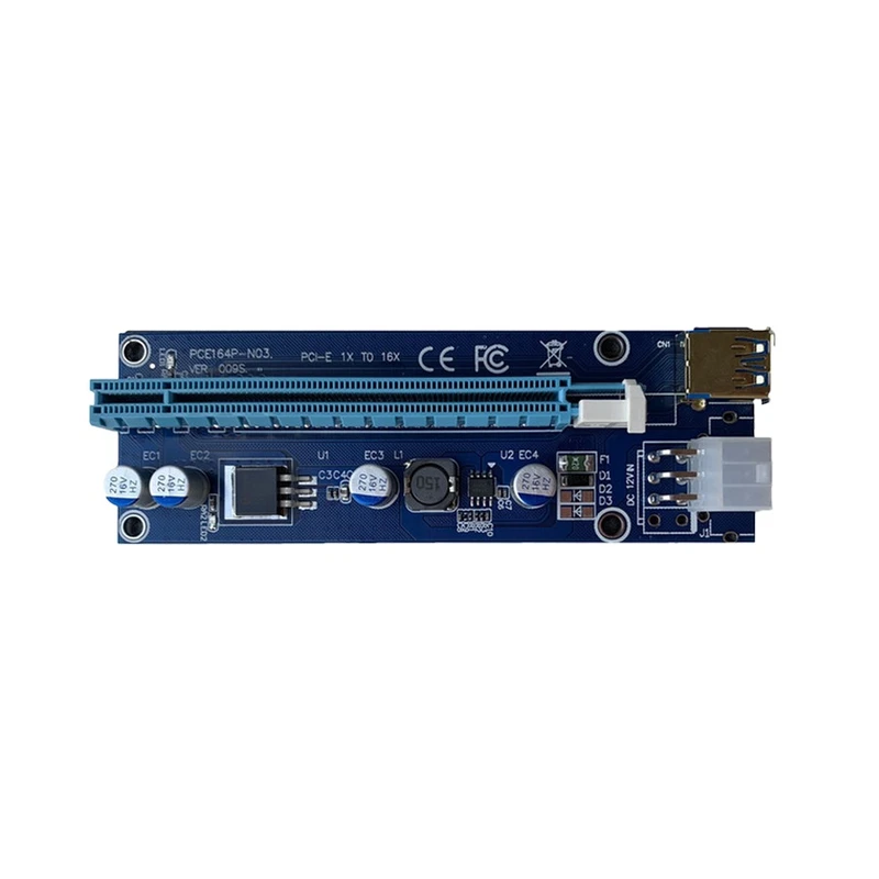 رایزر گرافیک تبدیل PCI EXPRESS X1 به X16 مدل 009s
