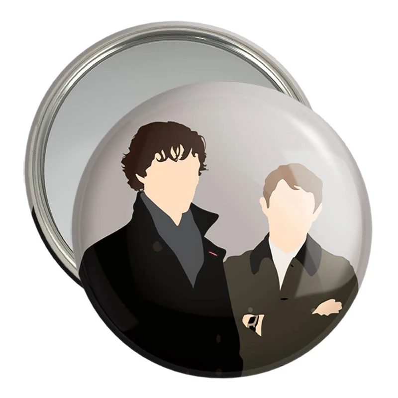 آینه جیبی خندالو مدل شرلوک هولمز Sherlock Holmes  کد 10168