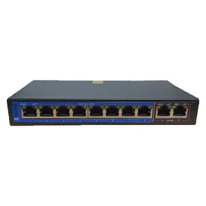 سوییچ 10 پورت PoE ایزی‌گیگز مدل EG-SWU-1301-10FGP