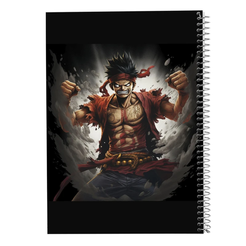 دفتر مشق 100 برگ مدوپد مدل وان پیس One Piece کد DF11622