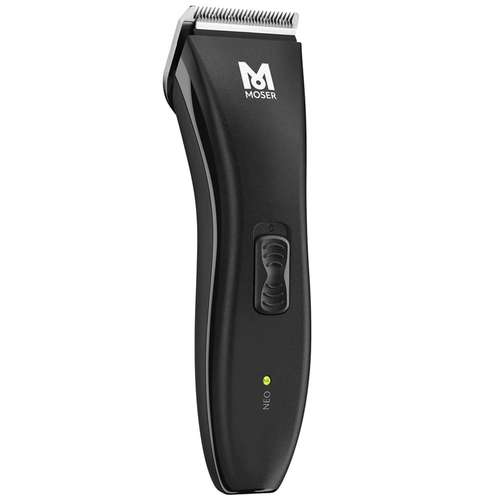 ماشین اصلاح موی سر و صورت فویلی موزر مدل Neo 1886-0051، منبع انرژی باتری قابل شارژ، اندازه اصلاح 0.7 تا 3 میلی‌متر، جنس تیغه استیل پیشرفته، مدت زمان شارژ 90 دقیقه و مدت زمان استفاده پس از شارژ 90 دقیقه