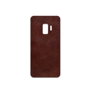 MAHOOT Natural-Leather Cover Sticker for Samsung Galaxy S9