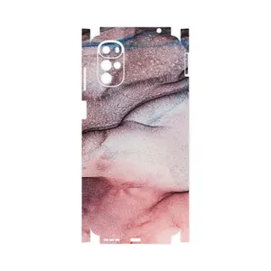 MAHOOT Smoky pink marble-FullSkin Cover Sticker for Motorola Moto G22