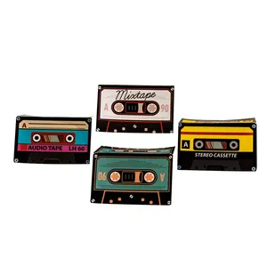 نشانگر کتاب مدل casset tape مجموعه 4 عددی